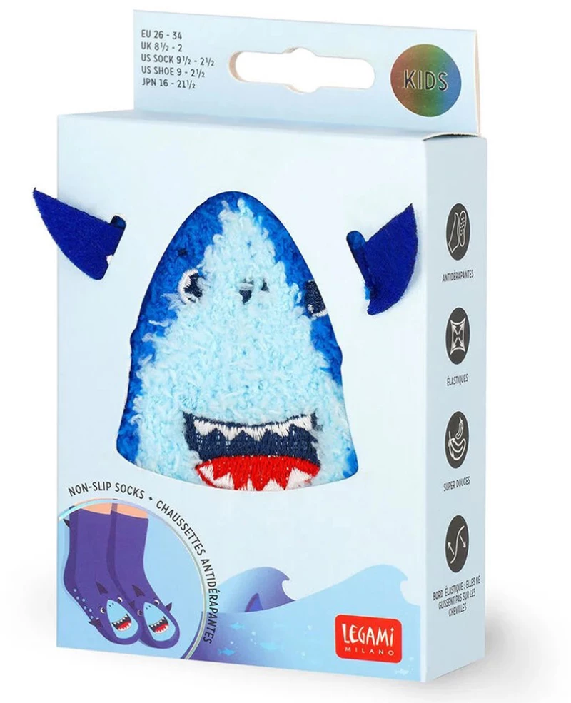 LEGAMI ΠΑΙΔΙΚΕΣ ΑΝΤΙΟΛΙΣΘΗΤΙΚΕΣ ΚΑΛΤΣΕΣ IT'S A MATCH - SHARK (#KCS0006)