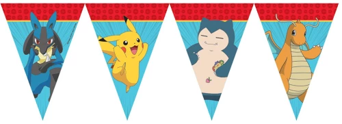 ΧΑΡΤΙΝΗ ΤΡΙΓΩΝΗ ΓΙΡΛΑΝΤΑ POKEMON (#98400)