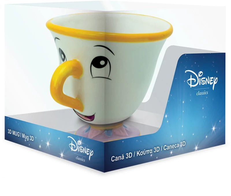 ABYSSE DISNEY 3D ΚΟΥΠΑ 250ml BEAUTY & THE BEAST CHIP (#51058)