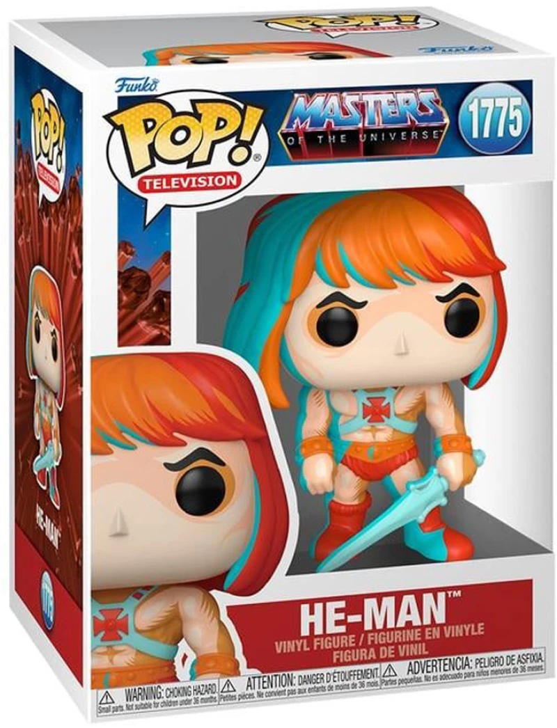 FUNKO POP! MASTER OF THE UNIVERSE ΦΙΓΟΥΡΑ ΒΙΝΥΛΙΟΥ HE-MAN 1775 (#106386)