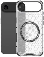 Θήκη iPhone Air Techsuit HoneyComb Shield Σκληρή Ημιδιάφανη με MagSafe - White (5949419290204)