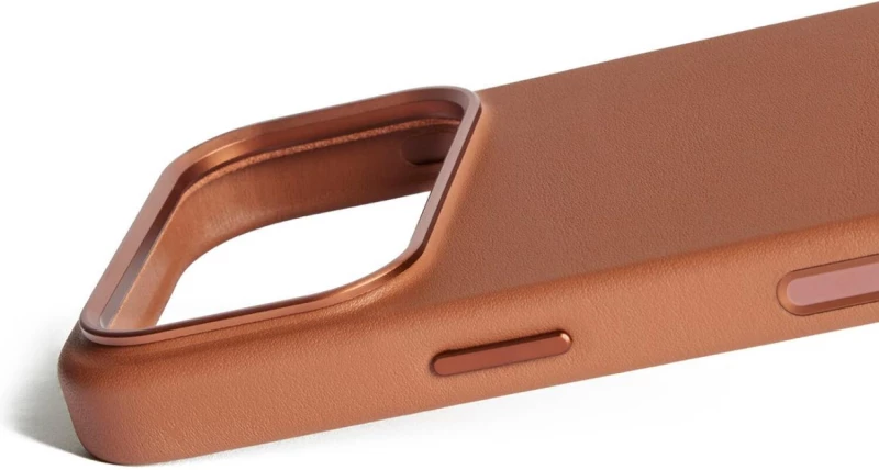 Θήκη iPhone 17 Pro MUJJO by Troubadour Full Leather Case Δερμάτινη με MagSafe - Tan (MUJJO-CL-061-TN)