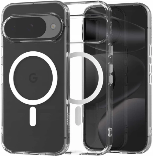 Θήκη Google Pixel 10 / 10 Pro Spacecase Clear MagSafe Σκληρή Διάφανη με MagSafe - Transparent (5905719131036)