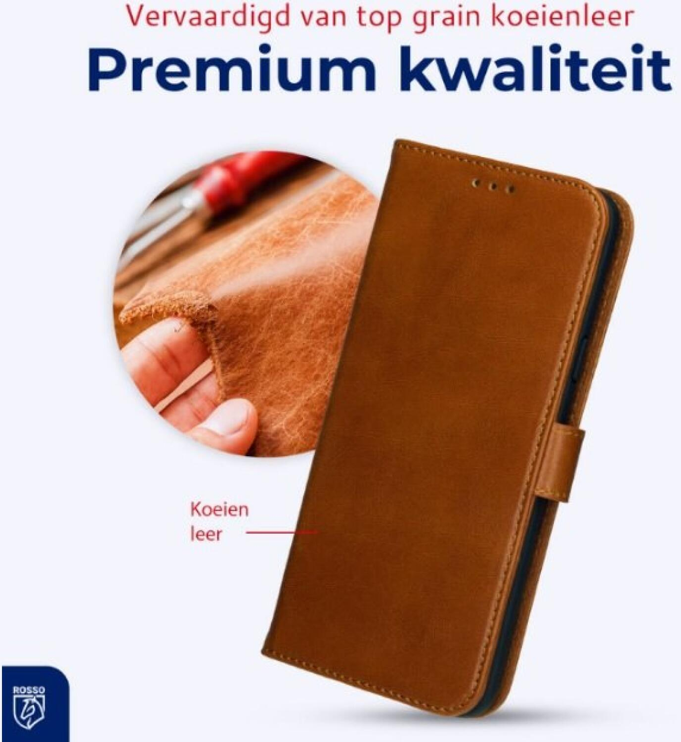 Θήκη Samsung Galaxy S25 FE Rosso Deluxe Δερμάτινο Πορτοφόλι - Brown (8719246494086)