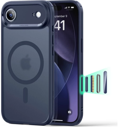 Θήκη iPhone Air ESR Classic Hybrid Magnetic Ανθεκτική με MagSafe & Κάλυμμα για Camera Control - Frosted Blue (4894240288214)