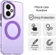 Θήκη Honor 400 Techsuit CandyCase Σκληρή Ημιδιάφανη με MagSafe - Purple (5949419310773)