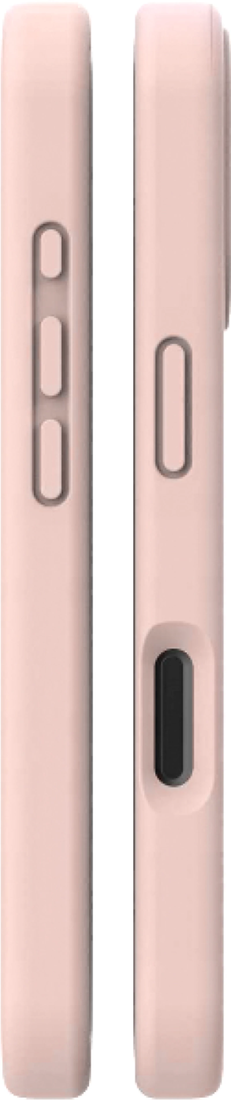 Θήκη iPhone 16 Spacecase Silicone Mag Case Σιλικόνης με MagSafe - Baby Pink (5905719137960)