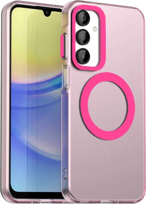 Θήκη Samsung Galaxy A16 Techsuit CandyCase Σκληρή Ημιδιάφανη με MagSafe - Pink (5949419312449)