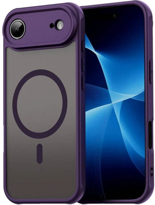 Θήκη iPhone Air Techsuit HaloFrost II MagSafe Σκληρή Ημιδιάφανη με MagSafe - Purple (5949419296749)