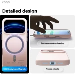 Θήκη iPhone 17 Pro Elago Magnetic Silicone Case Premium Σιλικόνης με MagSafe - Light Pink (ES17MSSC63PRO-LPK)
