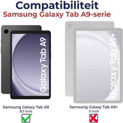 Θήκη Samsung Galaxy Tab A9 8.7" X110 / X115 Rosso Element PU με Υποδοχή για Γραφίδα - Brown (8719246418921)