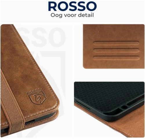 Θήκη Samsung Galaxy Tab A9 8.7" X110 / X115 Rosso Element PU με Υποδοχή για Γραφίδα - Brown (8719246418921)