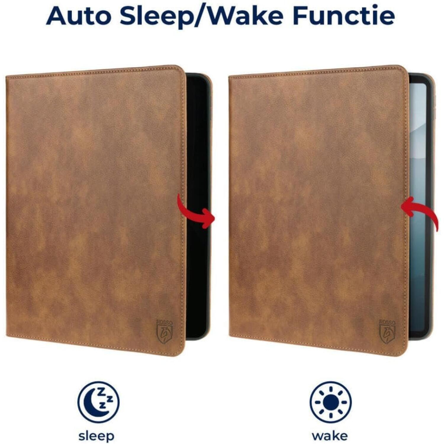 Θήκη Samsung Galaxy Tab A9 8.7" X110 / X115 Rosso Element PU με Υποδοχή για Γραφίδα - Brown (8719246418921)