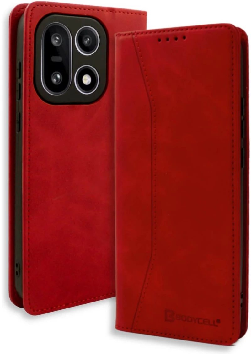 Θήκη OnePlus 15 Bodycell Book Case Πορτοφόλι - Red (5206015085093)