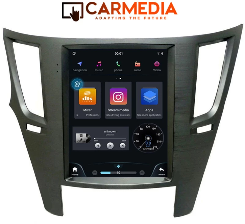 CARMEDIA CMV4097-13 TESLA 9.7'' OEM SUBARU LEGACY - OUTBACK 2009-2018