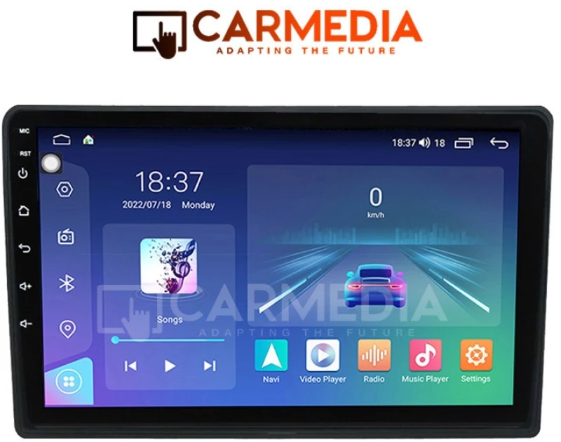 CARMEDIA CM2089-13W TABLET 9'' OEM NISSAN NAVARA 2006-2011 CLIMA