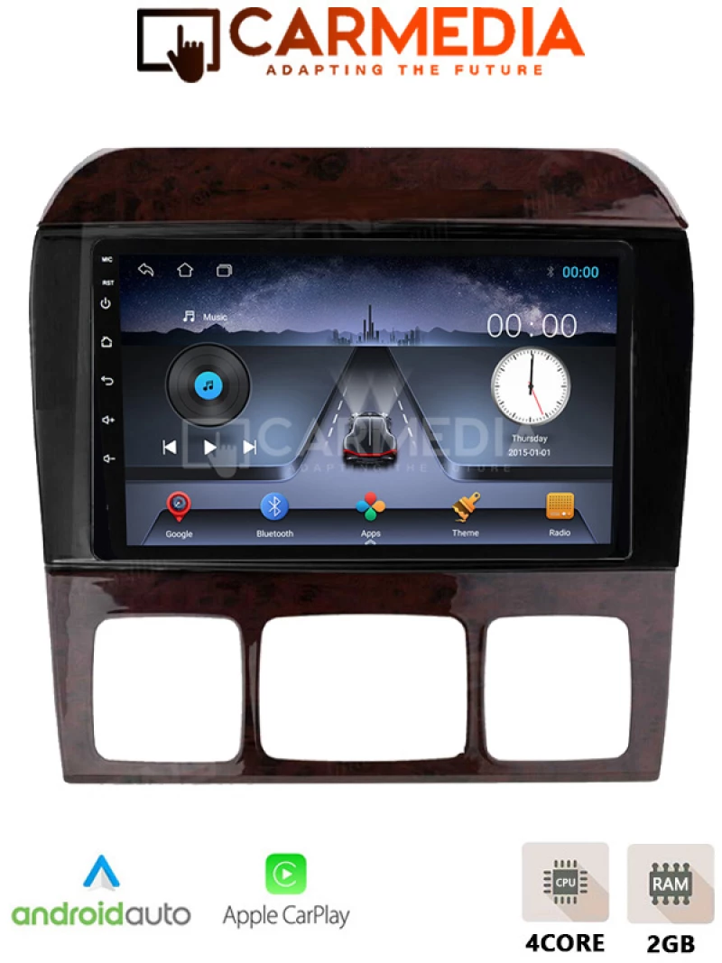 CARMEDIA CM209C-13 PERFORMANCE TABLET 9'' OEM MERCEDES S (W220) 1998-2005