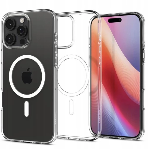 Spigen Liquid Crystal Magsafe Back Cover Σιλικόνης για iPhone 17 Pro Max - Διάφανο