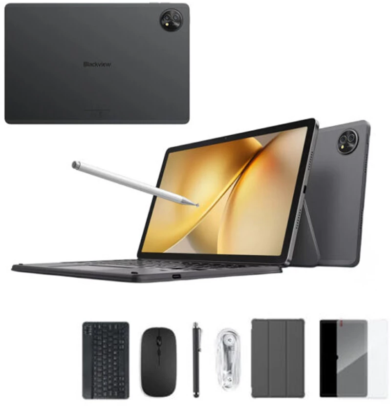 BLACKVIEW OCTA-CORE 5G TABLET 11' FHD (8GB+256GB) ZENO 10 SET ANDROID 15 SHADOW BLACK