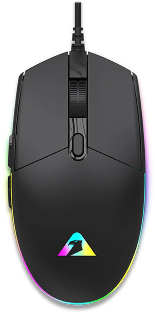 ARMAGGEDDON GAMING MOUSE 12800CPI RAVEN III SIGMA STEALTH BLACK
