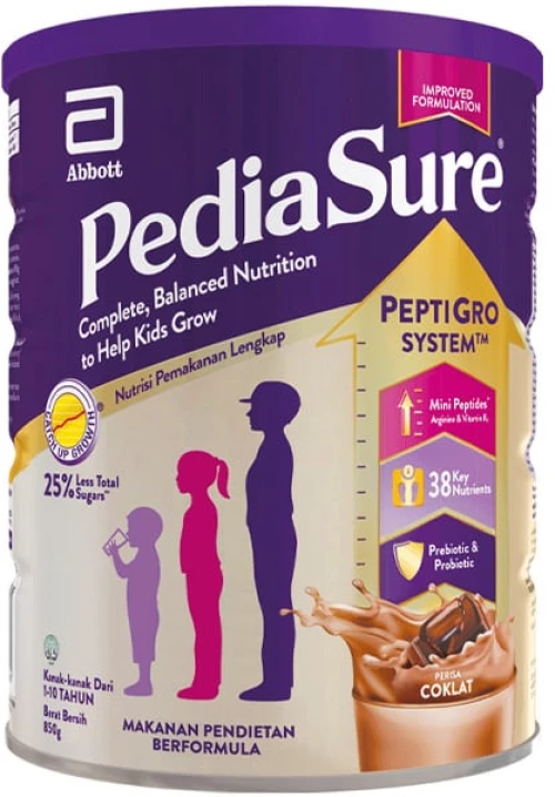 PEDIASURE triplesure chocolate powder 400gr