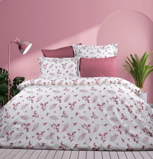 Σετ Σεντόνια Υπέρδιπλα 3τμχ (220x240) Μυρτώ 353 Rotten Apple φανελένια DimCol