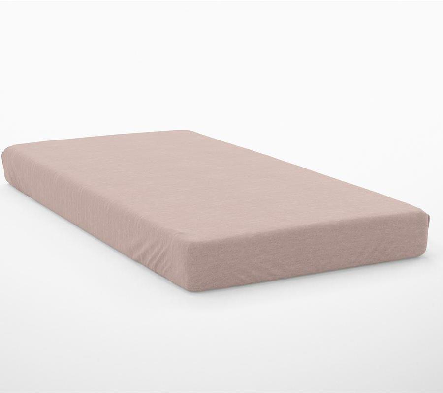 Σεντόνι Υπέρδιπλο (160x200+30) Με Λάστιχο Exotic Line Dusty Rose βαμβακερό DimCol