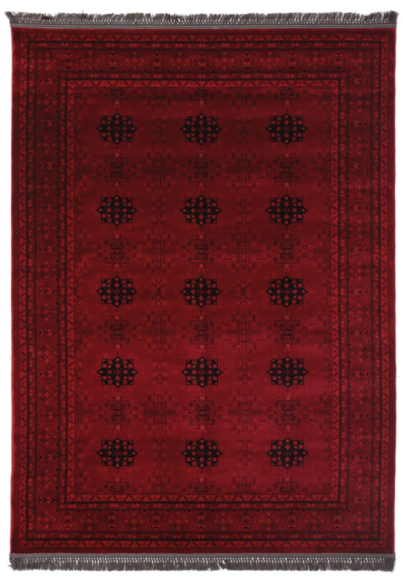 Χαλί μηχανής 240x300 Afgan 8127A D.RED Royal Carpet