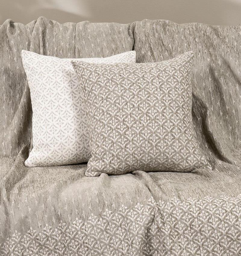 Μαξιλάρι Διακοσμητικό (45x45) Roselle Ivory nima