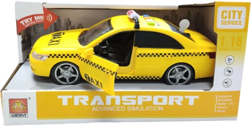 Φρίξιον 1:16 Taxi Με Φώτα Και Ηχους