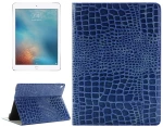 Crocodile Texture Horizontal Flip Leather Θήκη with Holder & Card Slots & Wallet for iPad Pro 9.7 inch(Μπλε)