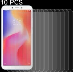 10PCS 9H 2.5D μετριασμένη γυάλινη μεμβράνη για Xiaomi Redmi 6A
