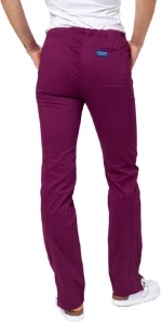 Unisex Ελαστικό Cargo Παντελόνι Ιατρικής Μπορντό - Cherokee Mr Cargo WWE4005 Pants Bordeaux