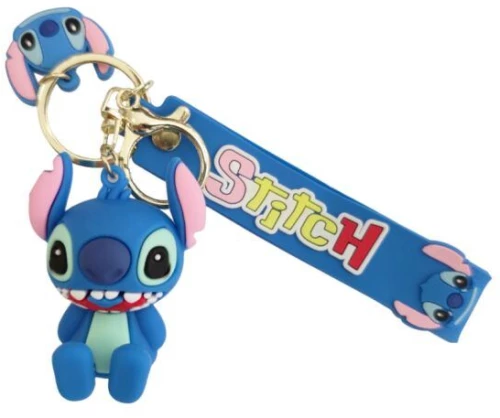 Μπρελόκ BEST FOR Lilo & Stitch 3D Rubber Keychain  - Sitting Stitch  κ.0000074963