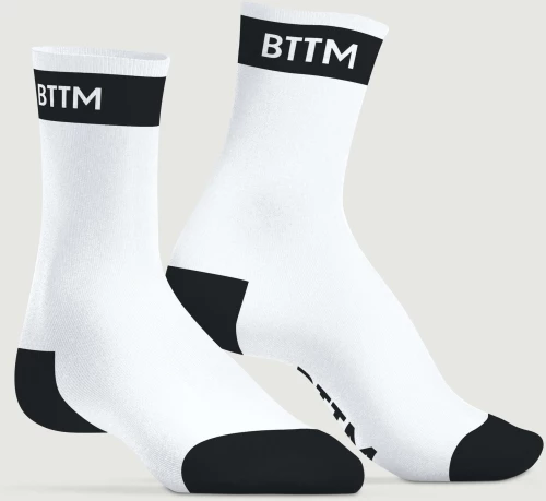 Ανδρικές Κάλτσες BTTM Socks - Λευκές