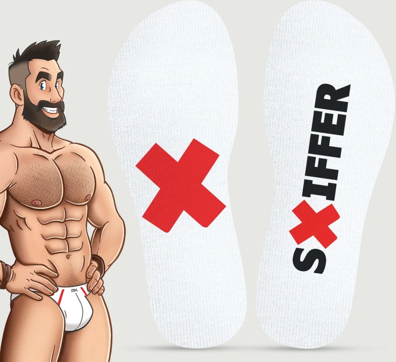 Ανδρικές Κάλτσες SNIFFER Socks - Λευκές