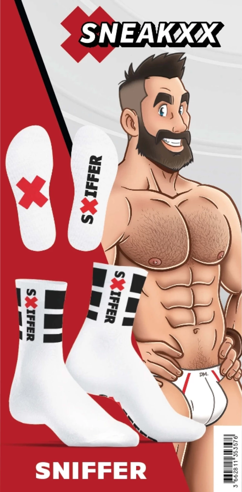 Ανδρικές Κάλτσες SNIFFER Socks - Λευκές