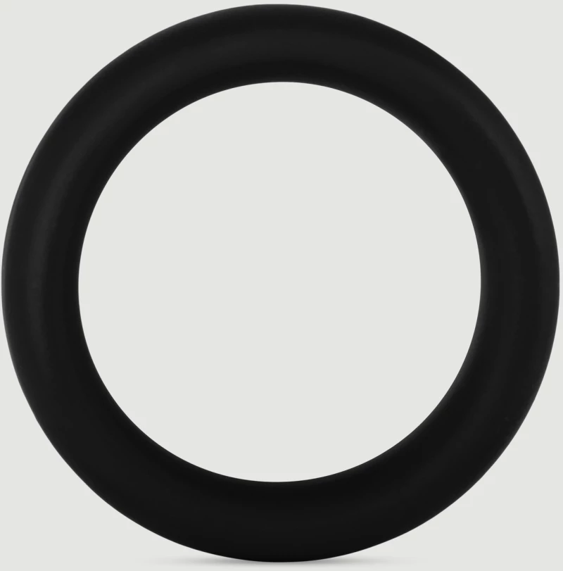Φαρδύ Δαχτυλίδι Πέους Σιλικόνης Forto F-64 45 mm Wide Silicone Medium Cock Ring - Μαύρο