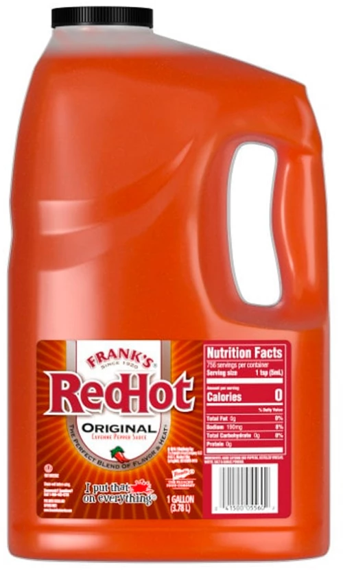 Frank’s Red Hot Sauce 3,78L