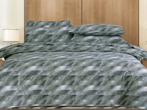 Σετ Σεντόνια Grey Illus 100% Βαμβακερά Reactive One Color Γαρύφαλλο - 200x260, 160x200+30