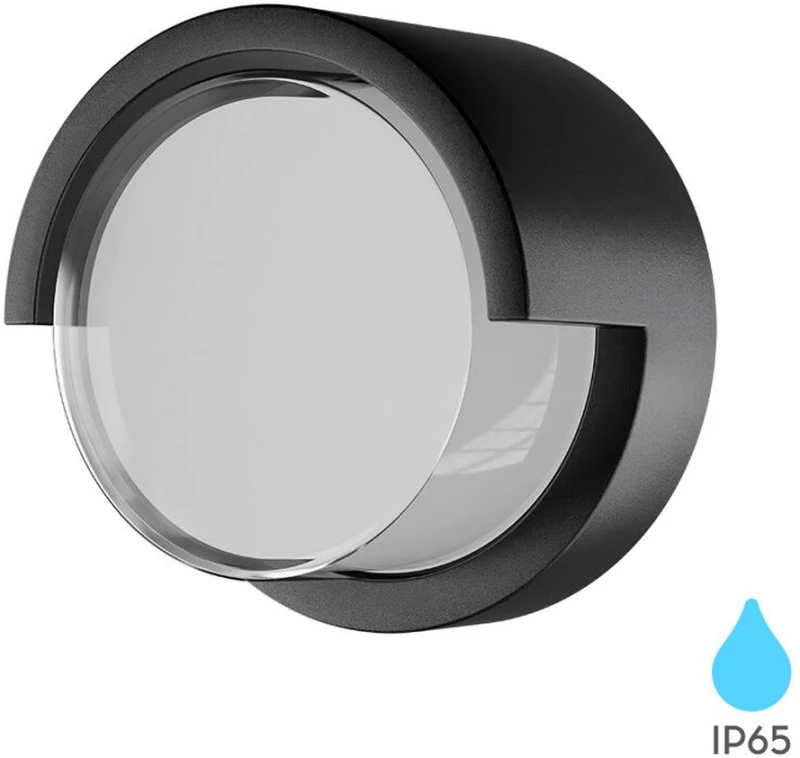 Φωτιστικό Επίτοιχο Braytron BG38-01001 Μαύρο Ματ (Black Mat) 3000K