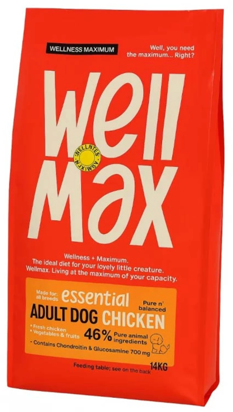 Wellmax Essential Ξηρά Τροφή Σκύλου Adult Chicken 14kg