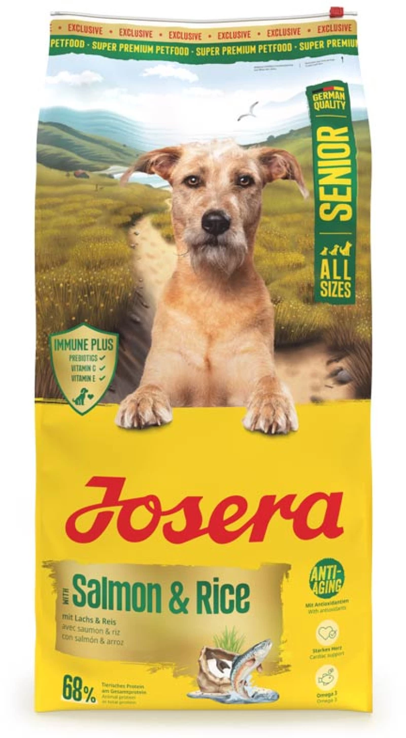Josera Ξηρά Τροφή Σκύλου Senior Salmon & Rice 12.5kg