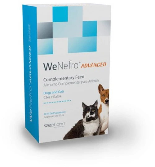 WePharm Συμπλήρωμα Διατροφής Wenefro Advanced για Νεφρικές Παθήσεις για Σκύλους και Γάτες 30ml