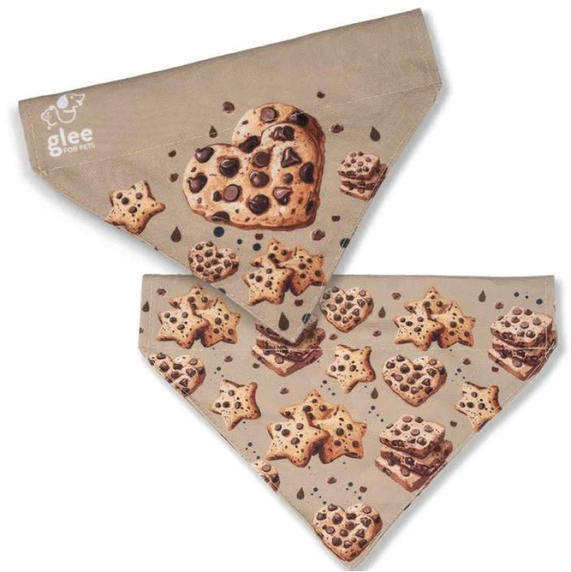 Glee Μπαντάνα Σκύλου Cookie Boo M/L 22.5cm x 17cm x 4.5cm