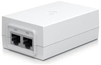 Ubiquiti POE-24-30W-G-WH, PoE Injector, 24V 30W, Gigabit, Λευκό EU