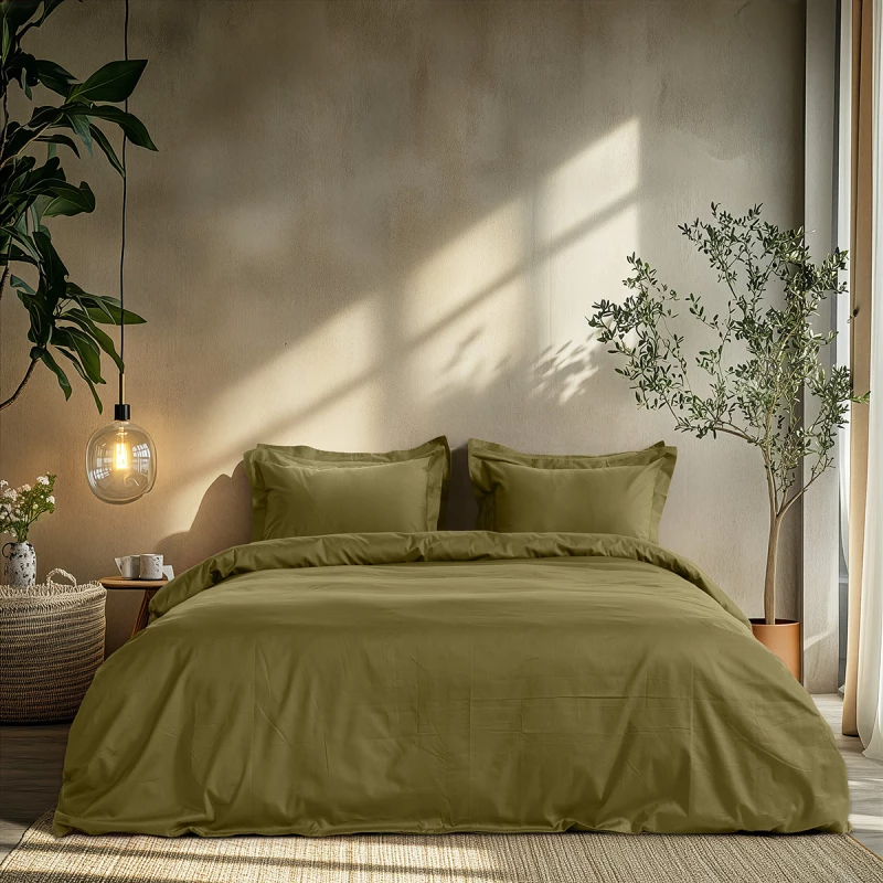 Beauty Home Σετ σεντόνια μονά Art 1700 Harmony 170x270 Λαδί