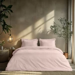 Beauty Home Σετ σεντόνια διπλά Art 1700 Harmony 200x270 Ροζ