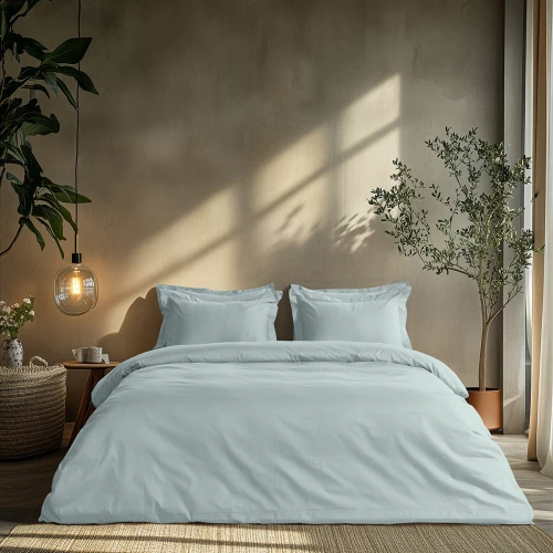 Beauty Home Σετ παπλωματοθήκη υπέρδιπλη Art 1700 Harmony 230x250 Γαλάζιο