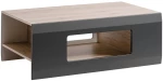 Τραπεζάκι σαλονιού CLIF Γραφίτης+Sanremo  100x61x39cm